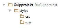 projektordner Schritt 1