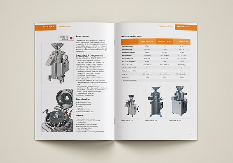 machine brochure